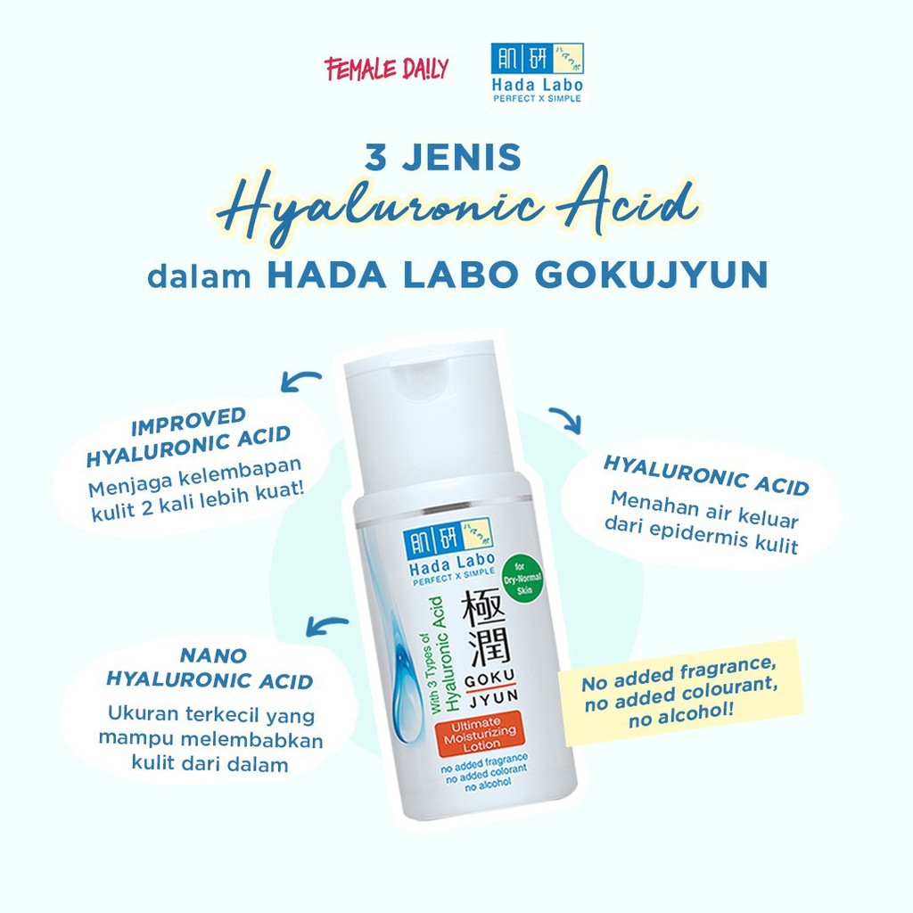 Hada Labo Gokujyun Moisturizing Lotion