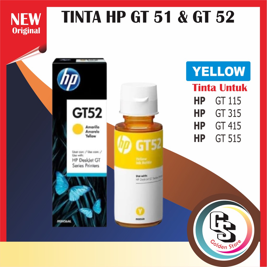 Tinta Printer HP GT-51 GT-52 HP Ink Tank 115 310 315 410 415 319 419 311 316 318 411 412 415 416 418 PREMIUM (COMPATIBLE)