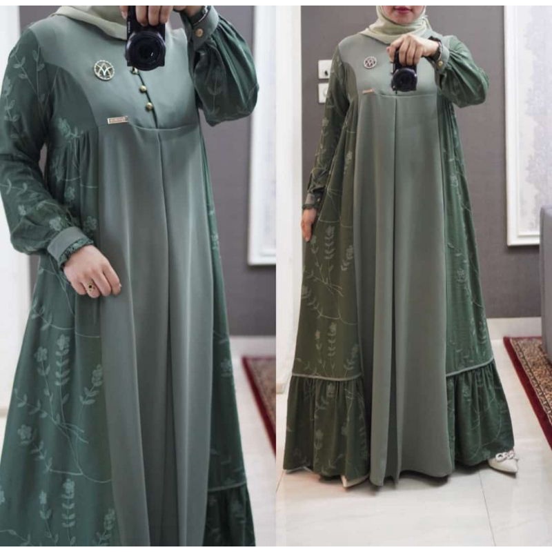 NESSA DRESS BY AMORI/DRESS AMORI/DRESS TERBRU/DRESS MEWAH/DRESS BRNDED/DRESS ORIGINAL/DRESS VIRAL/DR