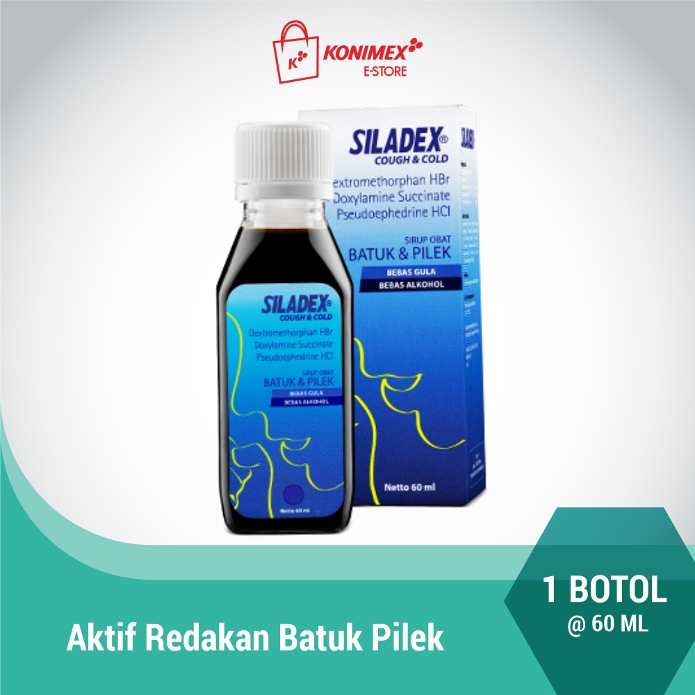 Siladex Syrup Batuk 60ml/100ml ORIGINAL-BPOM