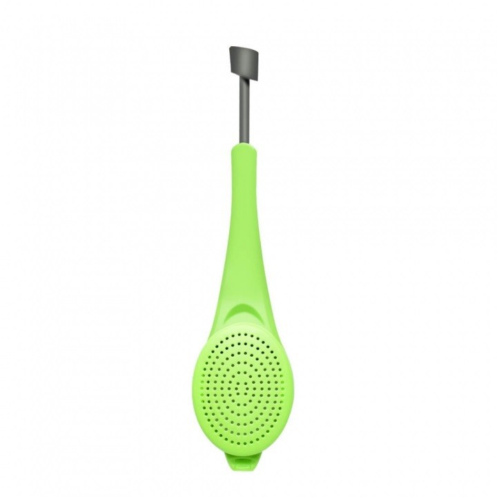 Tea Infuser Spoon with Built-in Plunger Reusable for Tea Bag or Coffee