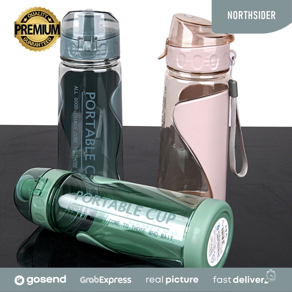 BOTOL MINUM OLAHRAGA 570ML TUMBLER SPORT PORTABLE CUP BOTTLE PREMIUM