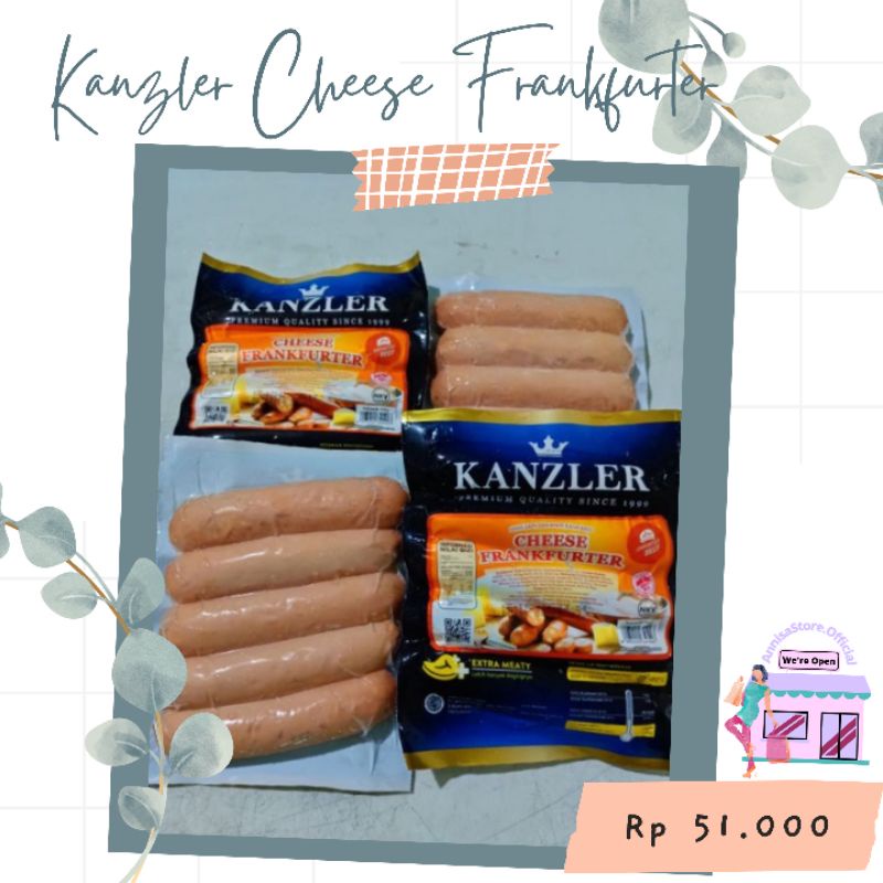 

ASO ♡ Sosis Kanzler Cheese Frankfurter