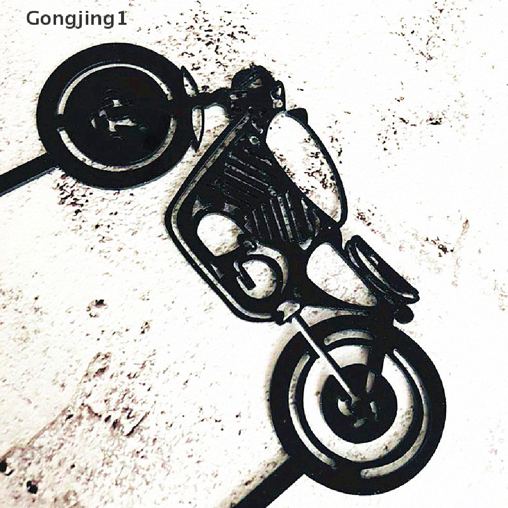 Gongjing1 Topper Kue Bentuk Motor / Mobil Bahan Akrilik Untuk Dekorasi Kue Ulang Tahun