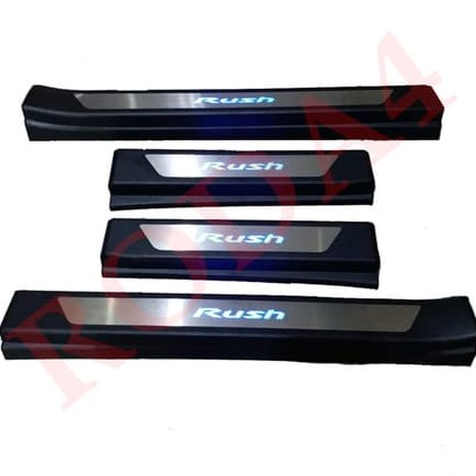 Sillplate LED All New Toyota Rush Sillplate Led Rush motif carbon