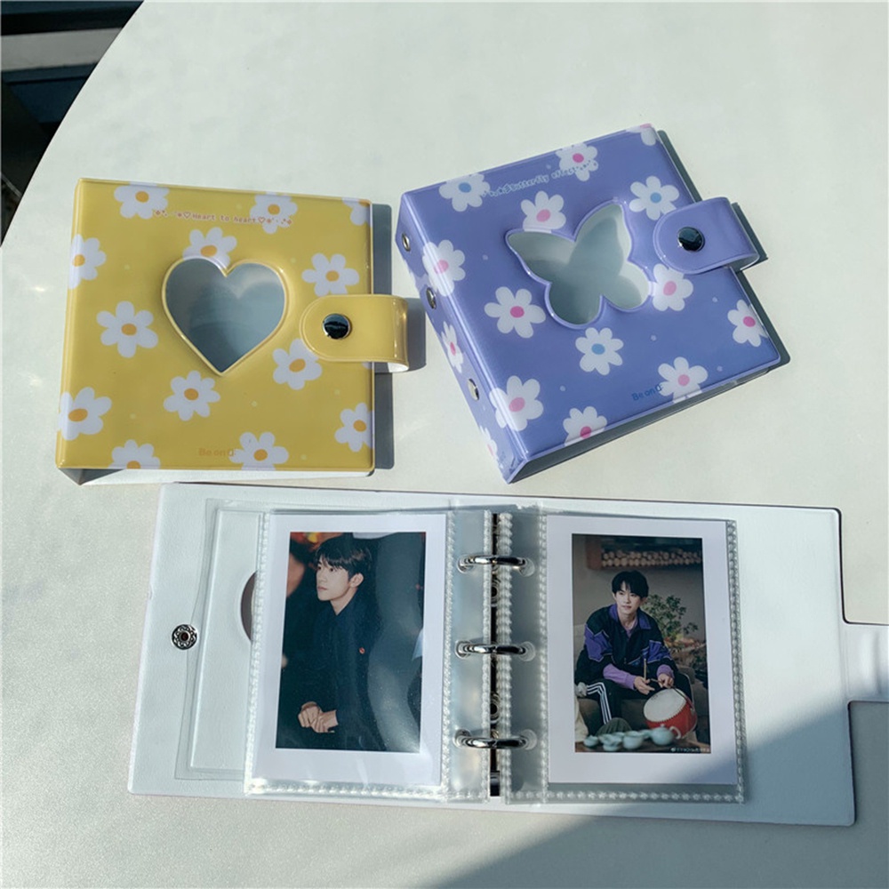 【COD Tangding】INS10cm Polaroid Photos Album Pupils Small Card Storage Small Fresh