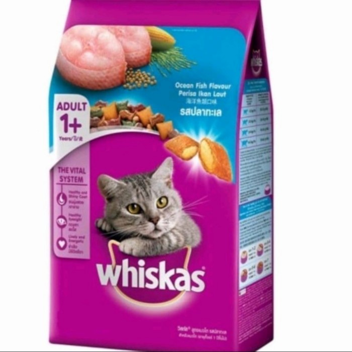 Whiskas Ocean Fish 7kg Freshpack Makanan Kucing Whiskas Ocean Fish