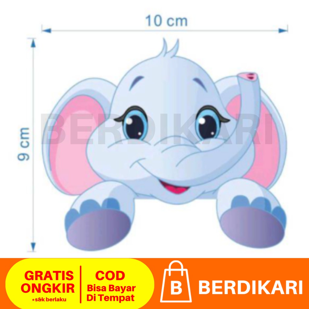 Stiker Saklar Lampu Kartun