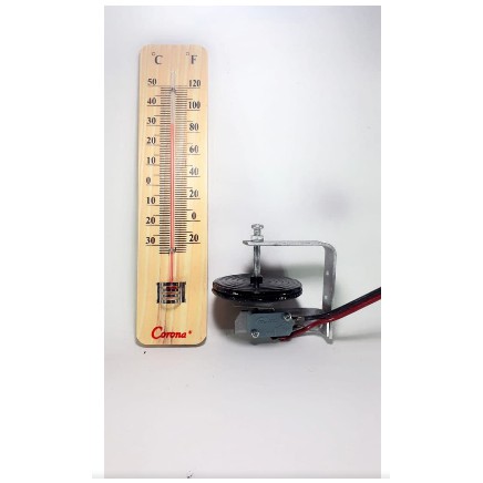 Termostat kapsul cemani dan Termometer kayu mesin tetas telur otomatis / mesin penetas telur otomati