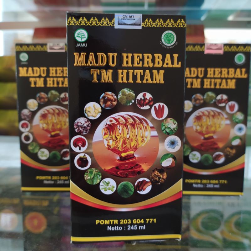 Madu Tasnim Hitam | Tasnim Multi 17 Herbal | Madu Hitam | Obat Kolesterol Hipertensi Stroke Diabetes