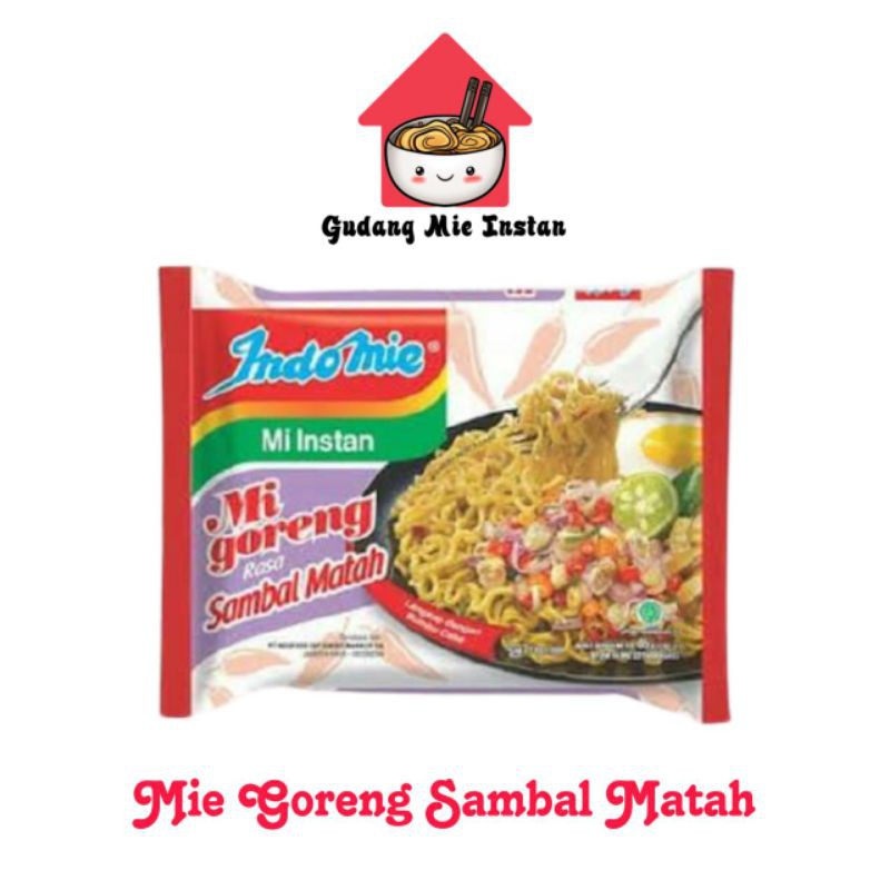 

INDOMIE GORENG SAMBAL MANTAH