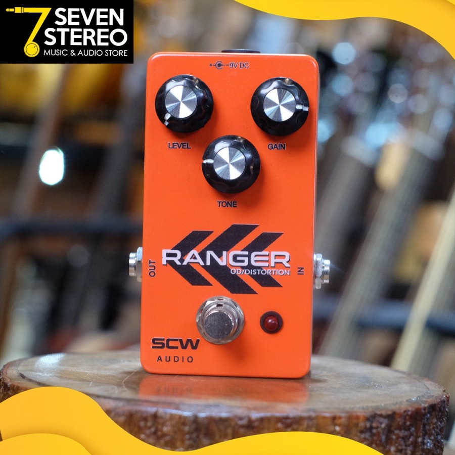 SCW Audio Ranger Distortion Efek Pedal