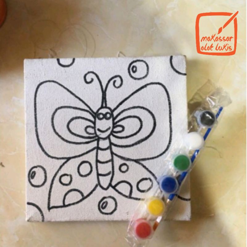 

acrylic on pot, paket melukis