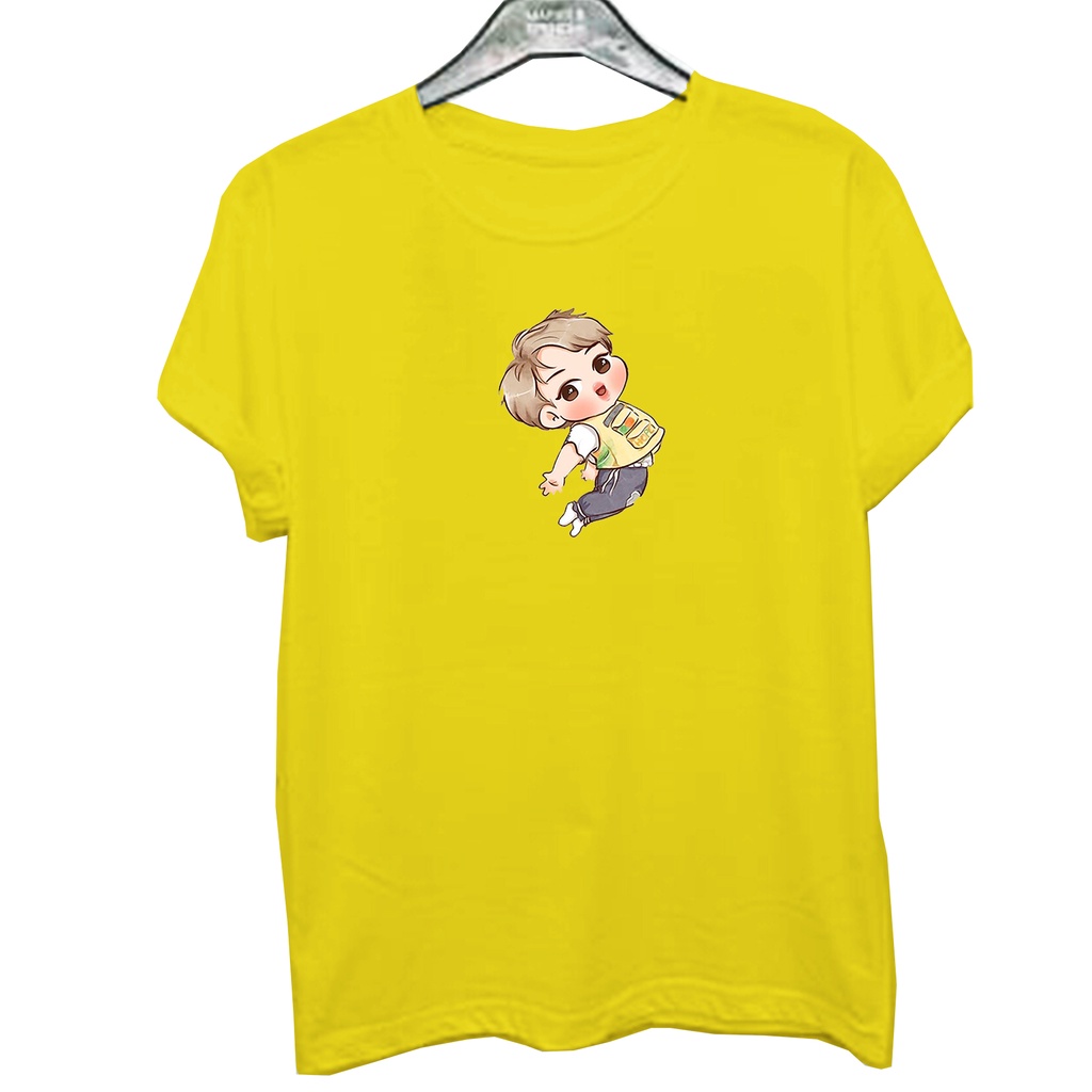 Kaos Jumbo Wanita Korea BTS Sokjin Kaos Cewek BTS