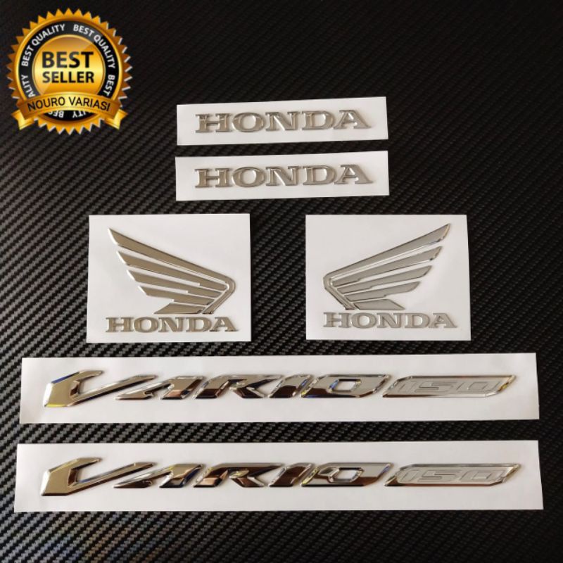 Emblem Honda Vario 150 2018 2019 2020 sayap honda timbul berkualitas terbaik