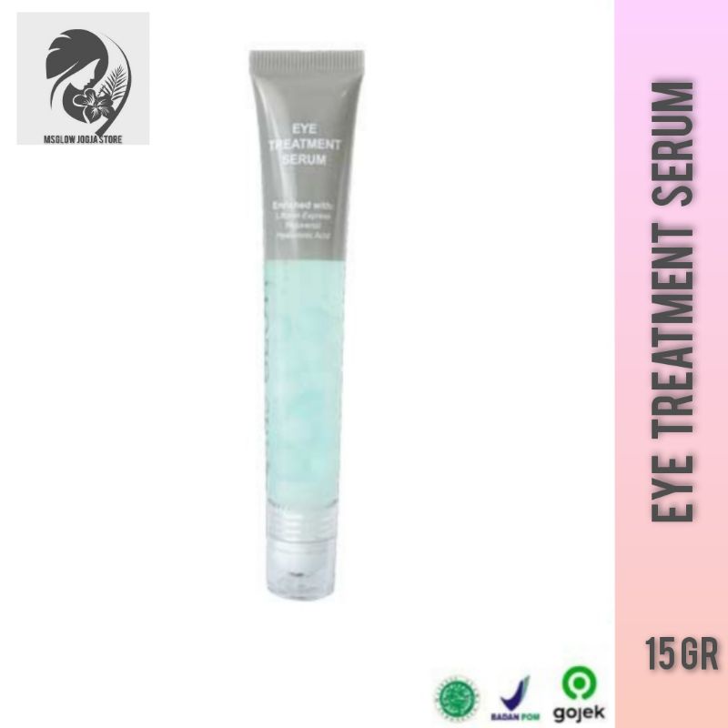 Ms Glow Eye Cream Treatment Serum | Krim Mata Panda /  Krim Kantung Mata ( Msglow Yogyakarta Store )