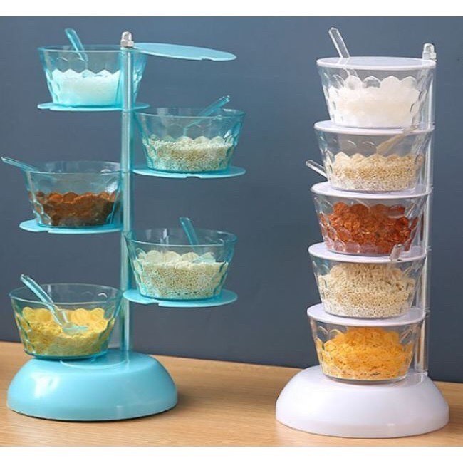 BERKUALITAS TEMPAT BUMBU ELEGANT - RAK BUMBU MEVVAH - SPICE RACK MINIMALIS