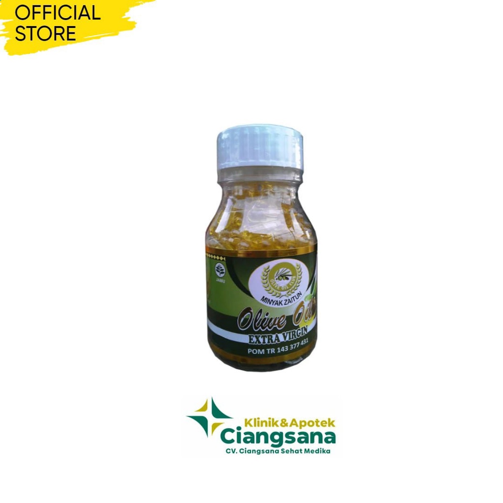 OLIVE OIL EXTRA VIRGIN 100 KAPSUL