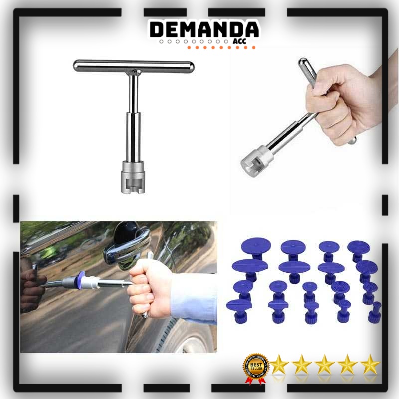 Super PDR Reparasi Body Penyot Mobil Paintless Car Dent Removal Kit Alat Perbaikan Penyok Praktis Ketok Magic Bengkel Manual Murah Model Tarik Murah