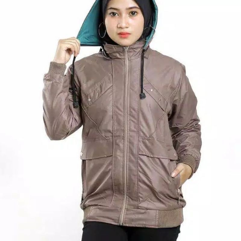 JAKET BOLAK BALIK CEWEK.JAKET WANITA.JAKET CEWEK.JAKET DISTRO