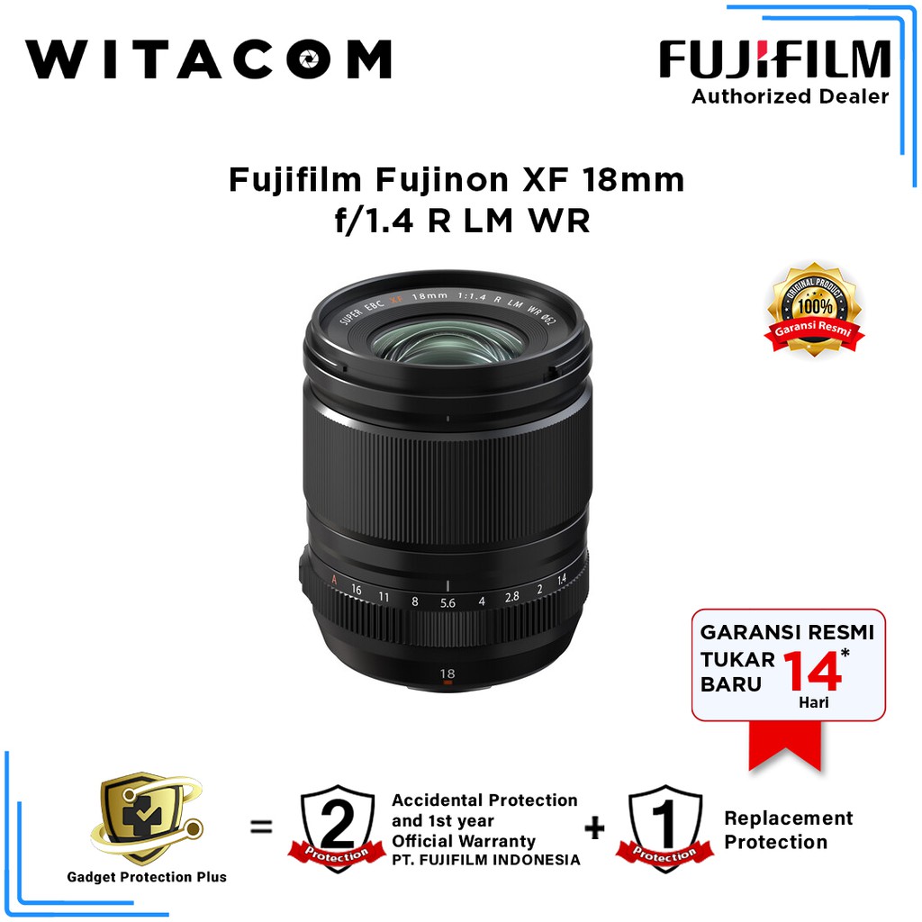 Fujifilm Fujinon XF 18mm f/1.4 R LM WR