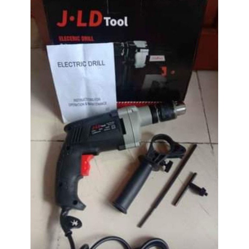 Bor Listrik 13mm Impact Drill JLD 13-2 Bor Tembok Beton