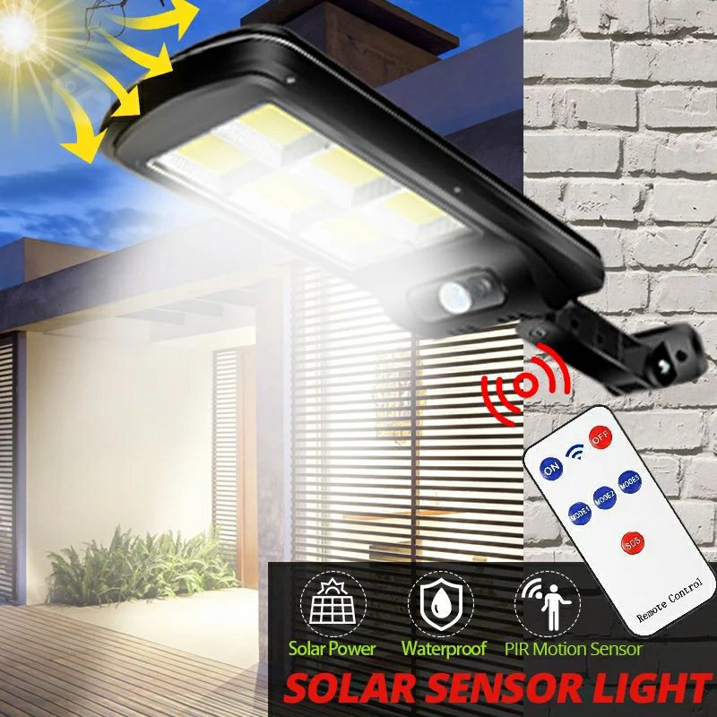 Lampu Solar LED Jalan Lampu Taman Tenaga Surya LED Solar Light | Shopee ...