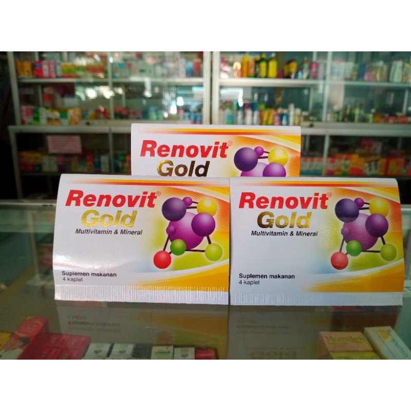 RENOVIT GOLD STRIP ISI 4TABLET