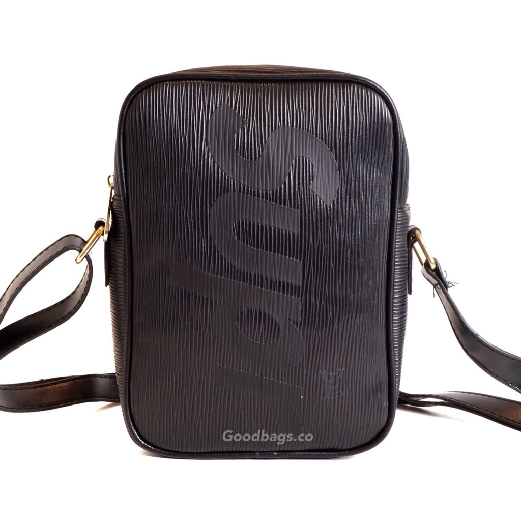 TAS SELEMPANG SLING BAG IMPORT PRIA WANITA LV SUPR*M* Black