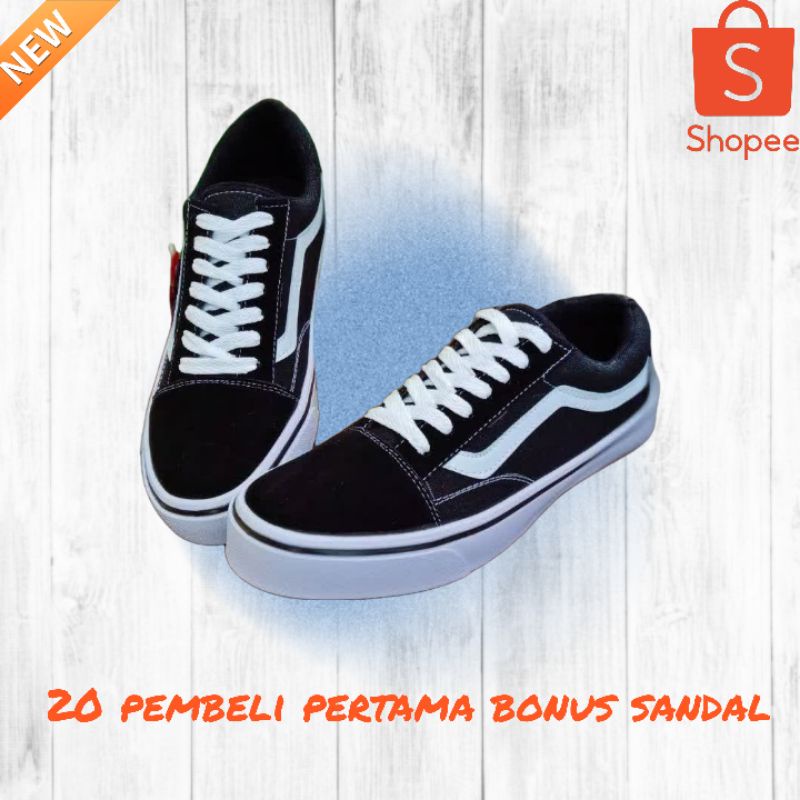 SEPATU VANNS OLD SKOOL PRIA WANITA 33-43