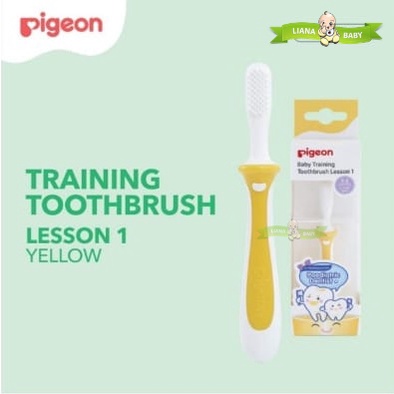 Pigeon Training Toothbrush Lesson1 atau lesson 2 Sikat Gigi Bayi