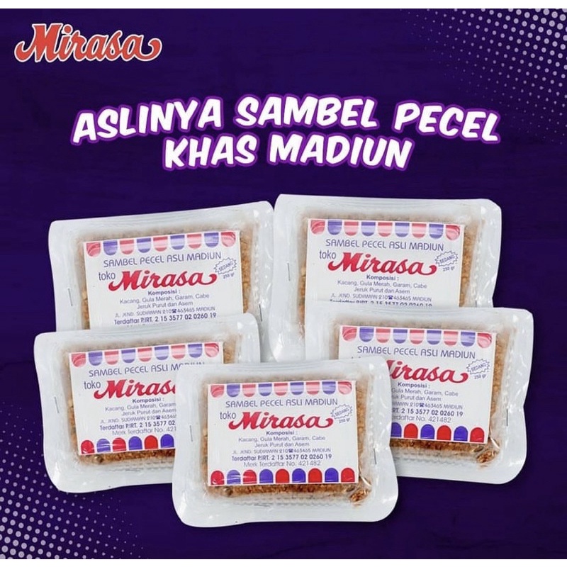 

Sambel Pecel Asli Madiun Mirasa