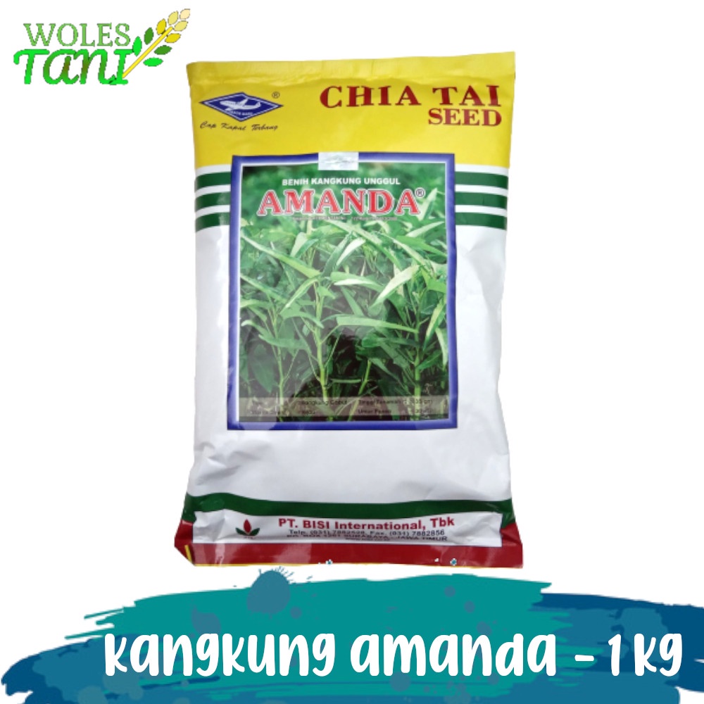 Benih Kangkung Cabut Amanda 1 Kg