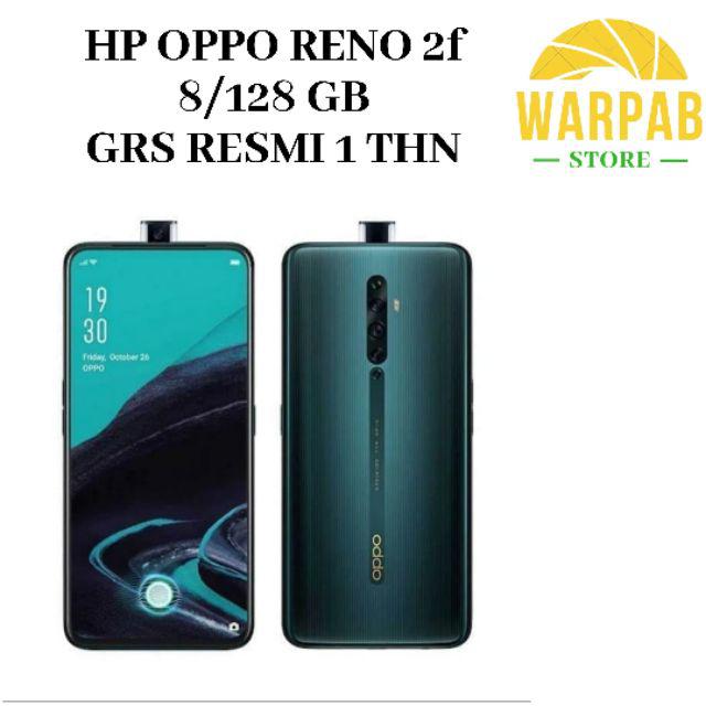 HP OPPO RENO 2F 8/128 GB - OPO RENO 2 F RAM 8GB INTERNAL 128GB GARANSI RESMI FULL 1 TAHUN-Hijau
