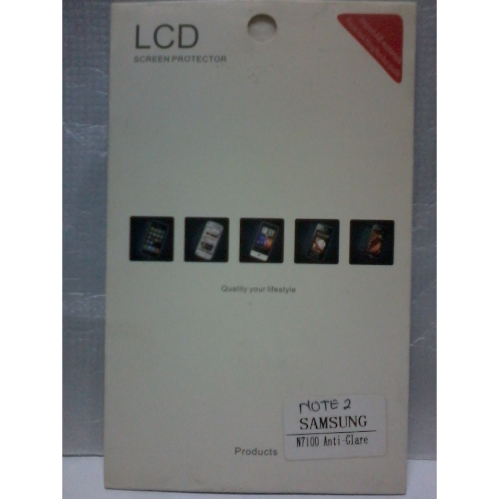 Screen Guard Note 2 Anti Gores