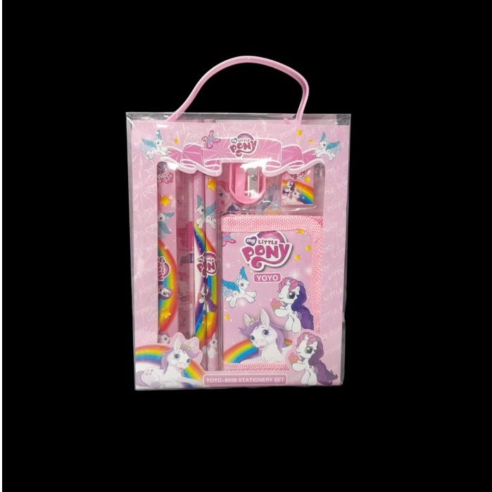 Paket alat tulis set atau souvenir anak / pensil set box