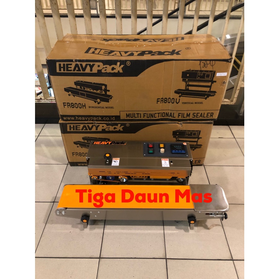Continous Sealer Heavypack FR 800SV Mesin penyegel Plastik FR800SV