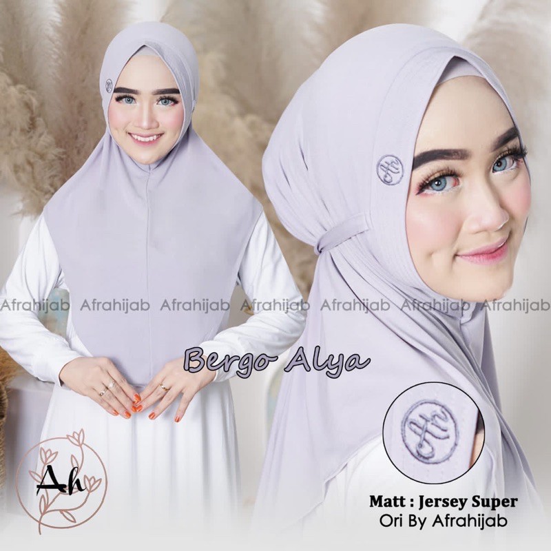 Bergo Alya (Variasi Bordir AH)