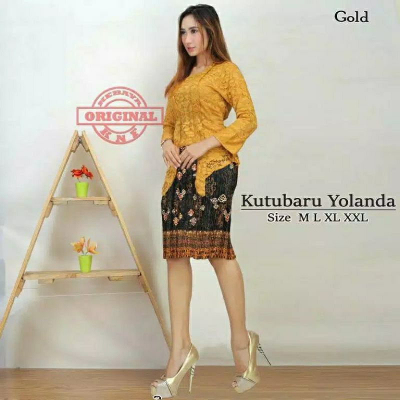 SET KEBAYA KUTU BARU KEBAYA BRUKAT MODERN KEBAYA BUSUI