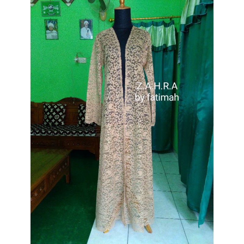 Outer panjang brokat