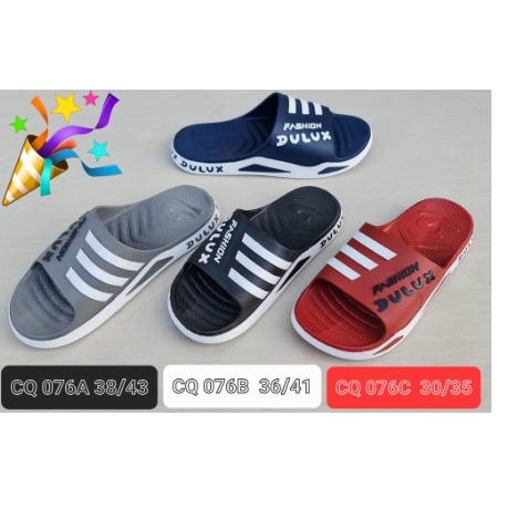 SANDAL SLOP DULUX ,SANDAL KEREN DX-CQ-076C Sandal Slide Anak Laki Laki / Sandal Selop Anak Cowok Mer