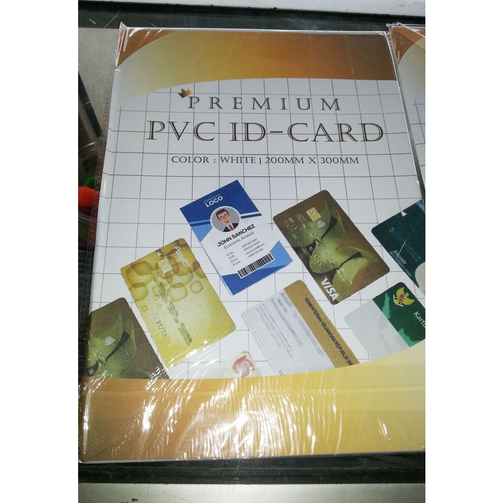 

Kertas PVC Id Card