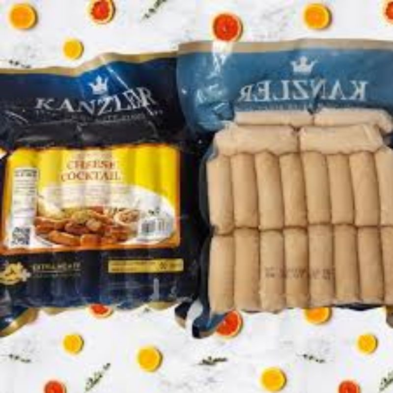 

Kanzler Sosis Ayam Cheese Cocktail 500 gr