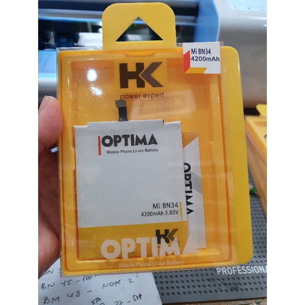 baterai battery batere batre redmi 5a redmi bn34 bn 34 hk optima