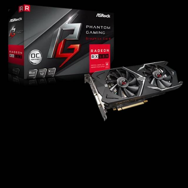 VGA ASROCK PHANTOM GAMING D RADEON RX 580 8G GDDR5 OC