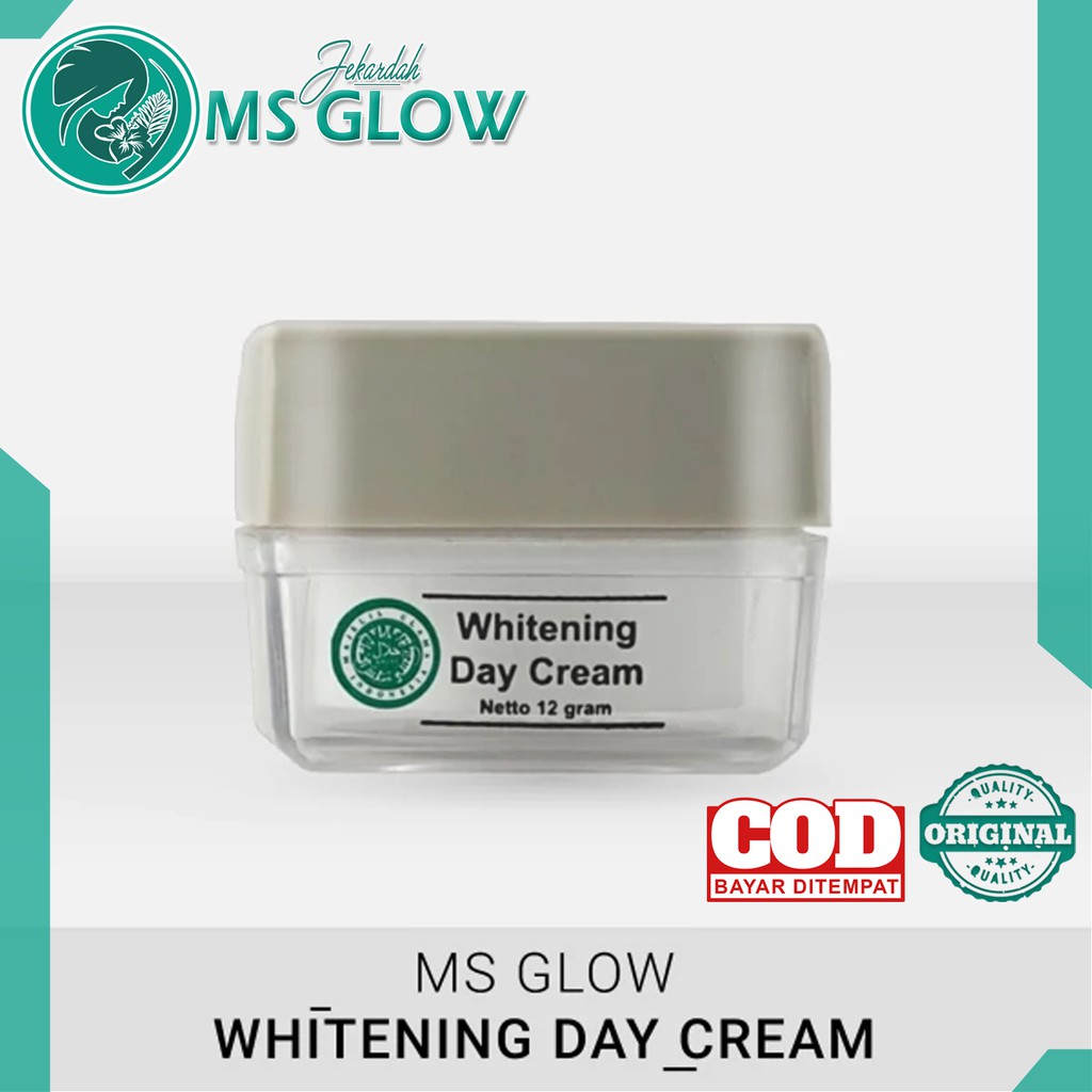 Day Cream MS GLOW / MS GLOW Whitening Day Cream / Cream Siang MS GLOW  MS GLOW Day Cream
