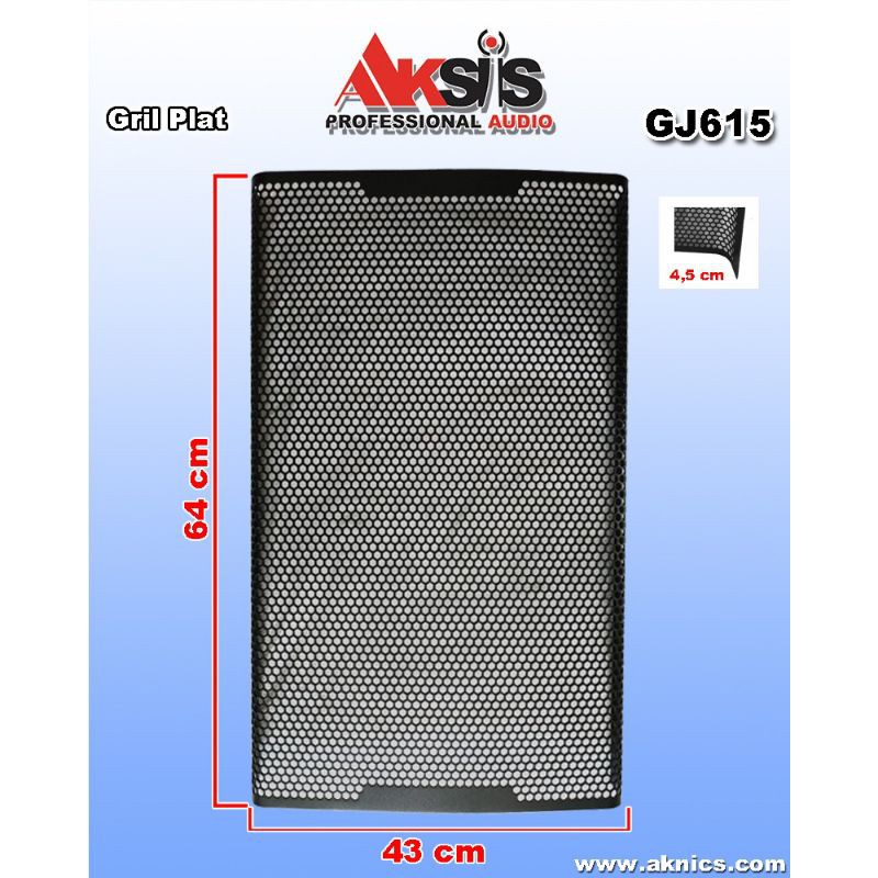 grill speaker GJ615 box spealer 15 inch axiss ram speaker gril speaker box speaker plat tebal bagus 