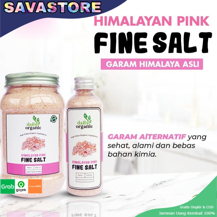 GARAM HIMALAYA DAILY ORGANIC PREMIUM HIMALAYAN PINK SALT