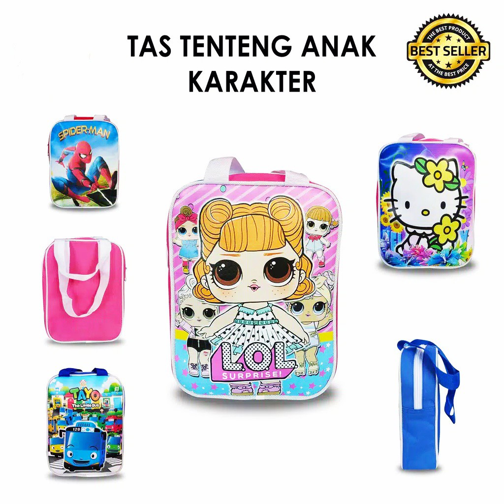 

Tas jinjing karakter ultah anak goodie bag