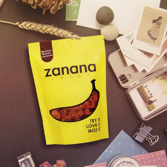 

Snack Zanana rasa banana brown chocolate